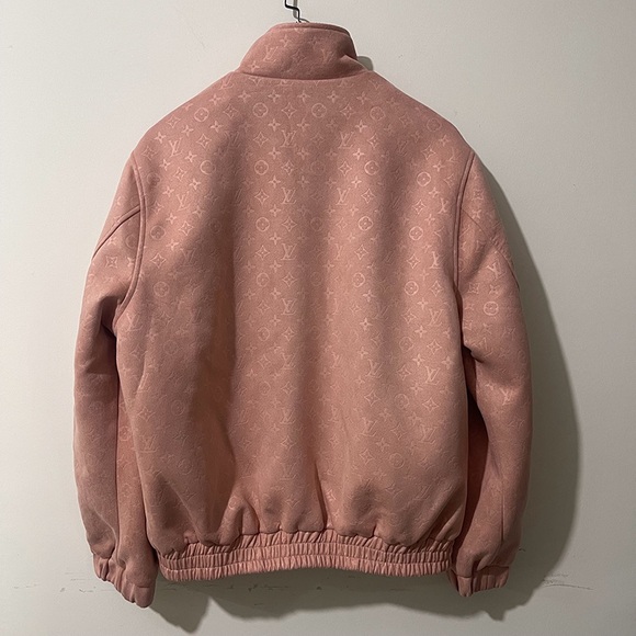Louis Vuitton Pink Monogram Debossed Jacket - Picture 12 of 12